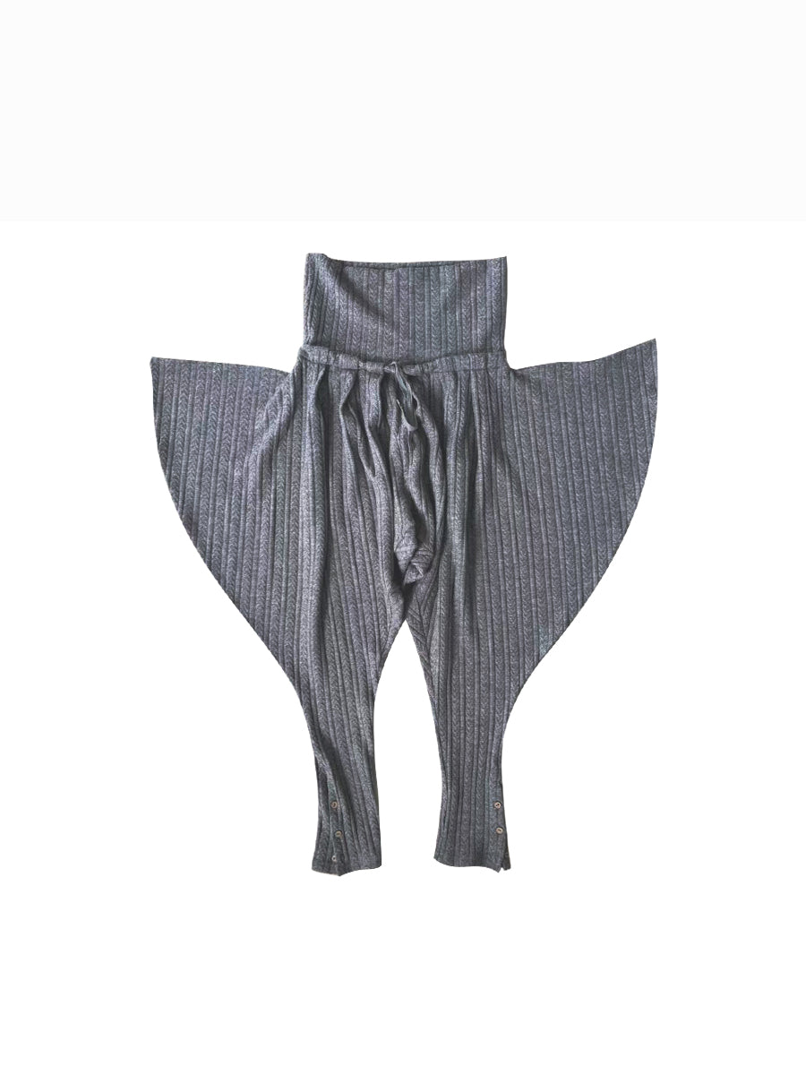 LUNA DRIFT KNIT PANTS-GREY