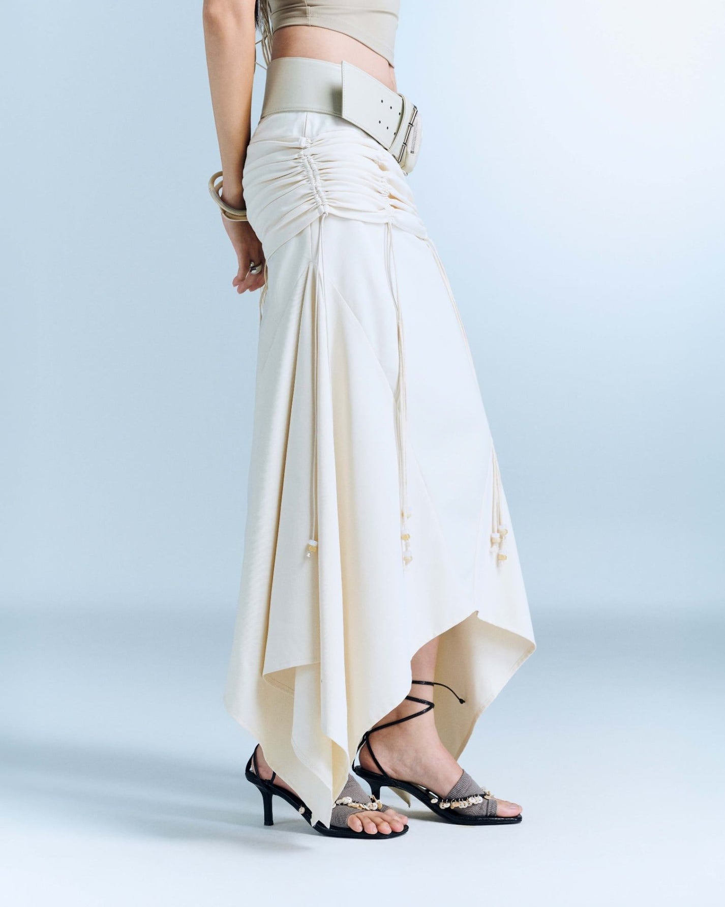 HARLOW SKIRT- IVORY