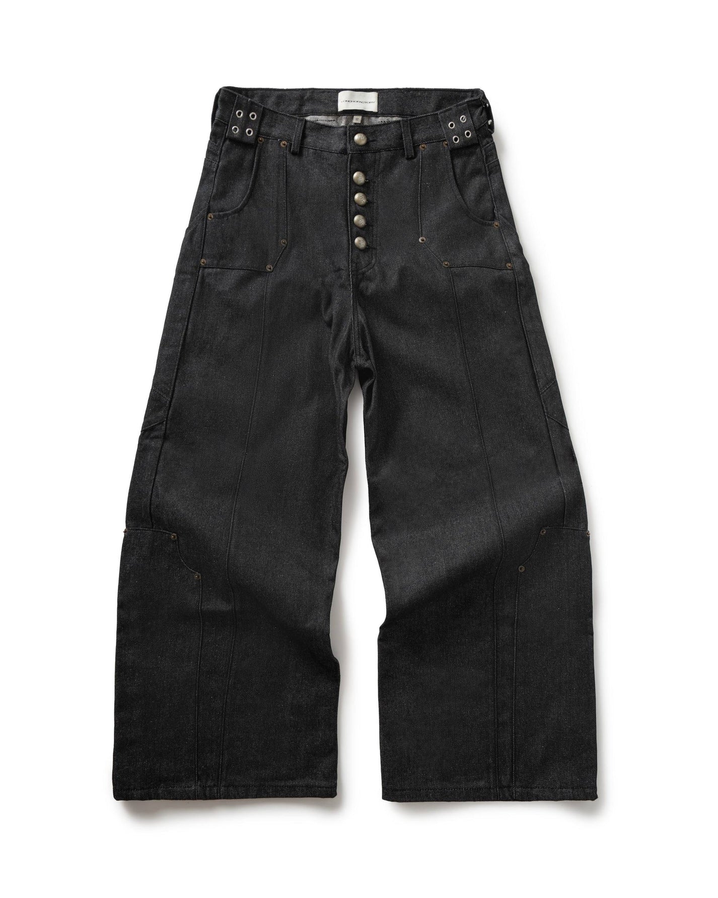 LONCHO "RAW DENIM" - BLACK