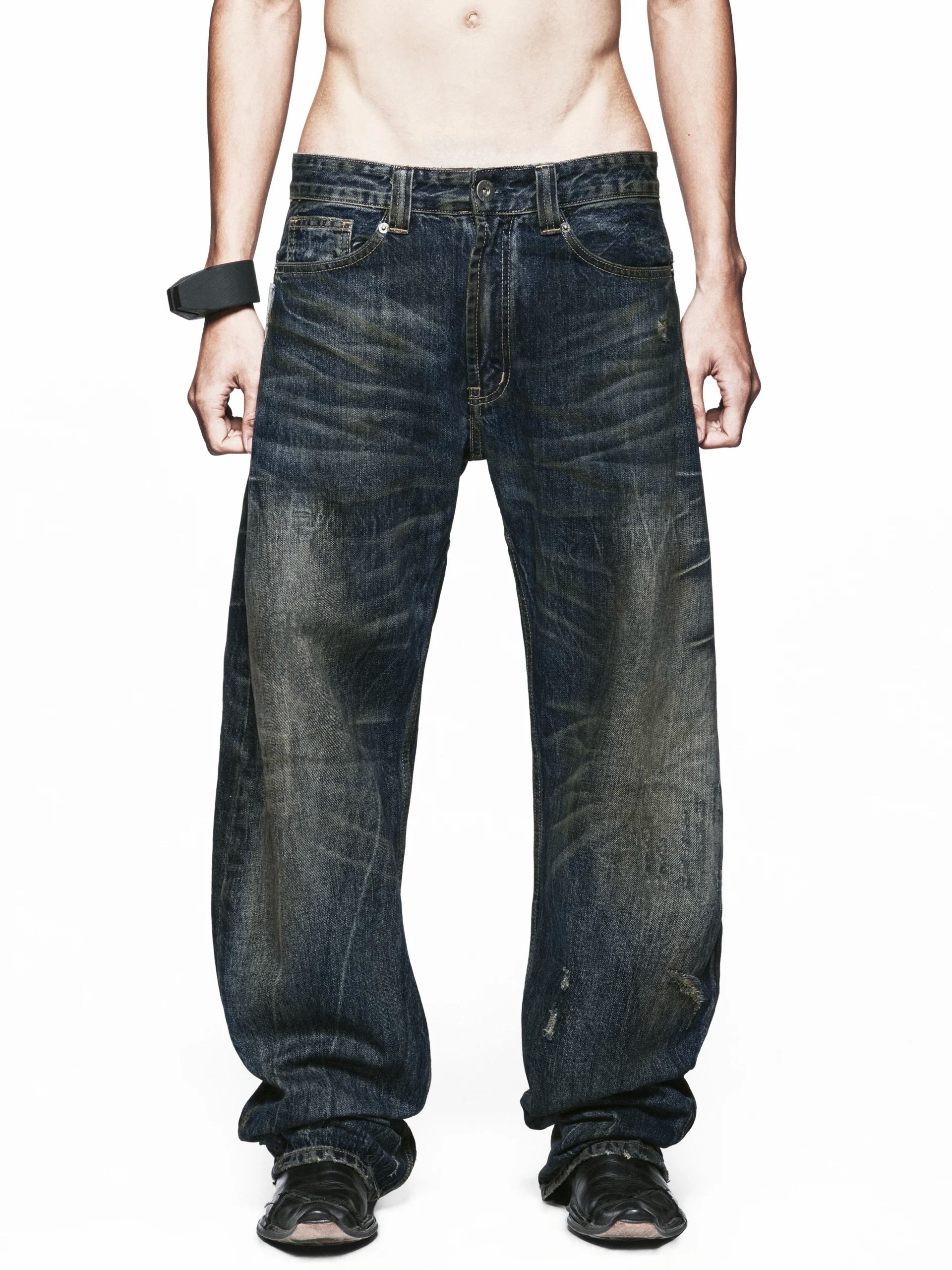 latui atelier OAF jeans LATUI JEANS ATELIER Cargo ASSylum*69 jeans