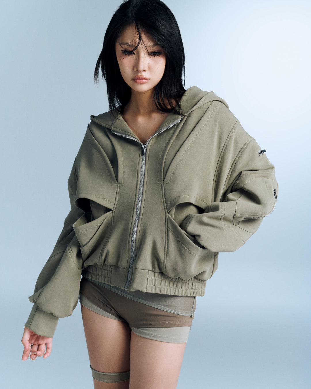 MAPLE JACKET- AVACADO  GREEN