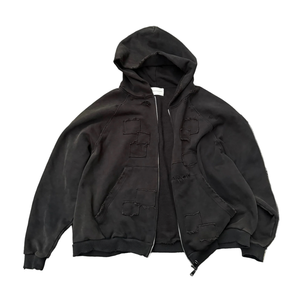 LONCHO “SCAB HOODIE” BOXY CROPPED