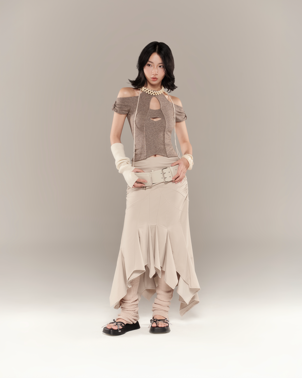 LOBELIA TOP-DARK BROWN