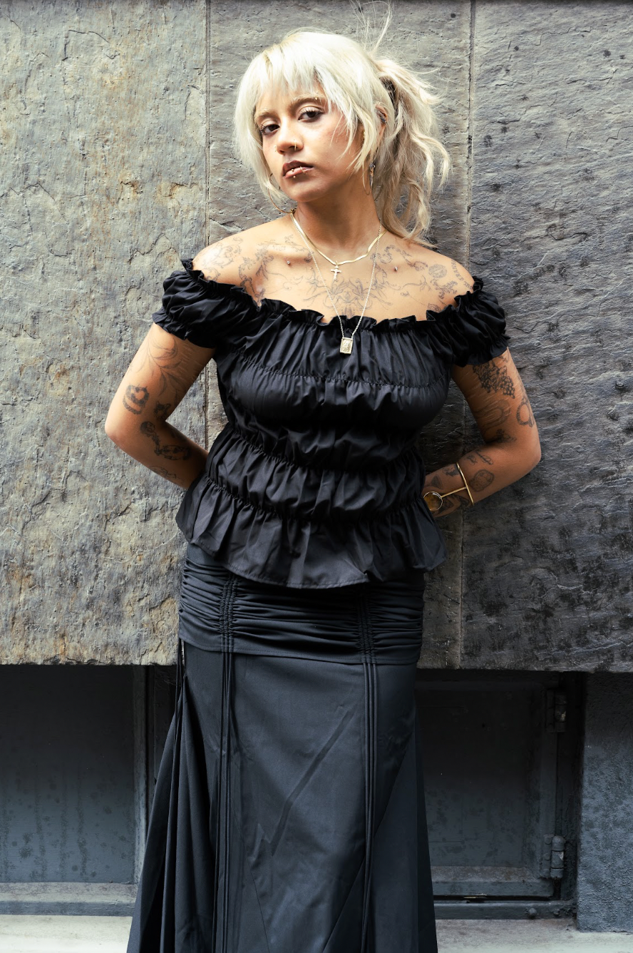 DAWSEY TOP-BLACK
