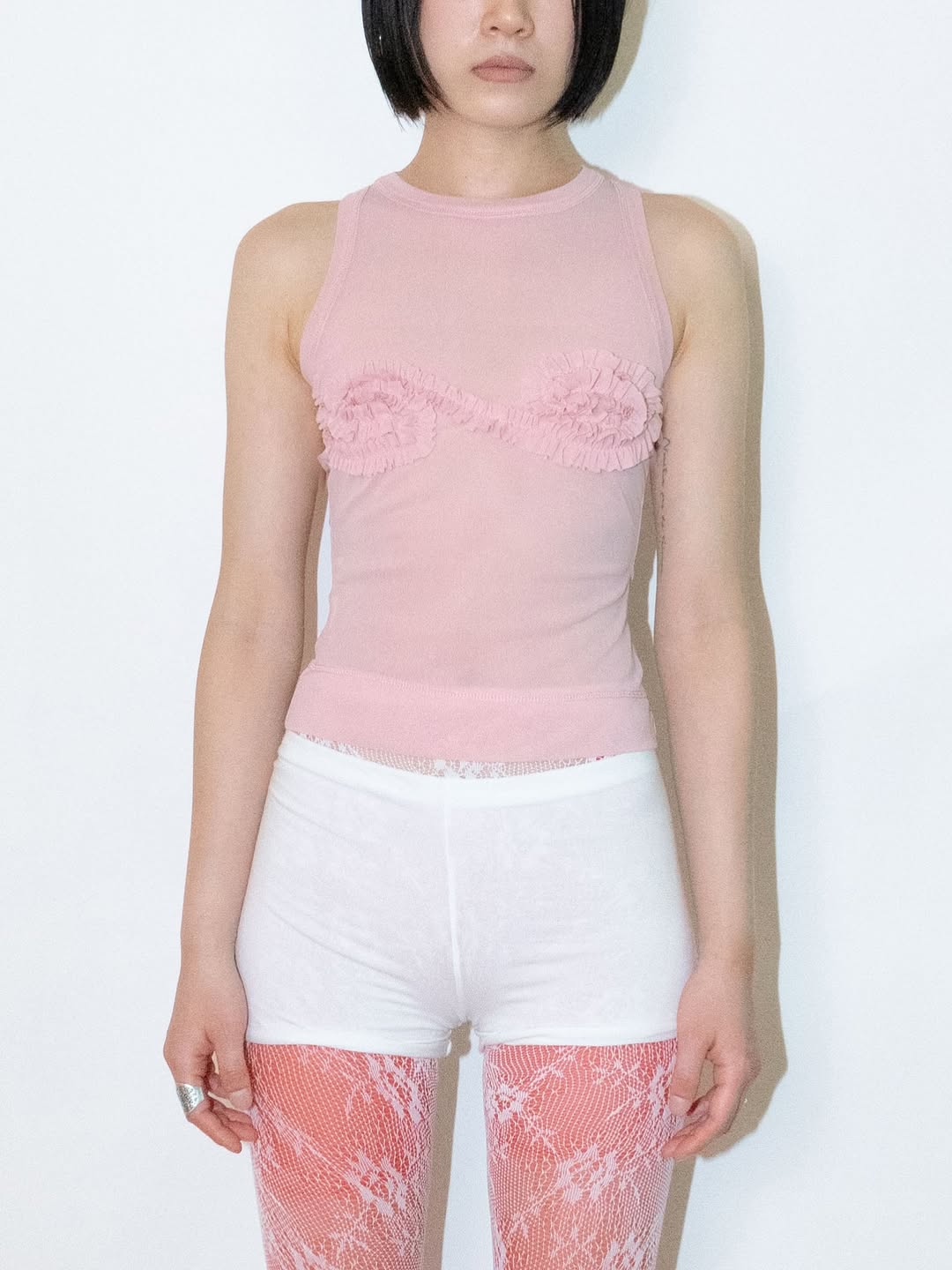 SOFT SERVE TOP- PINK