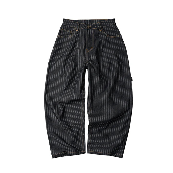 STRIPED PANTS- VERSION 2  (BLACK)