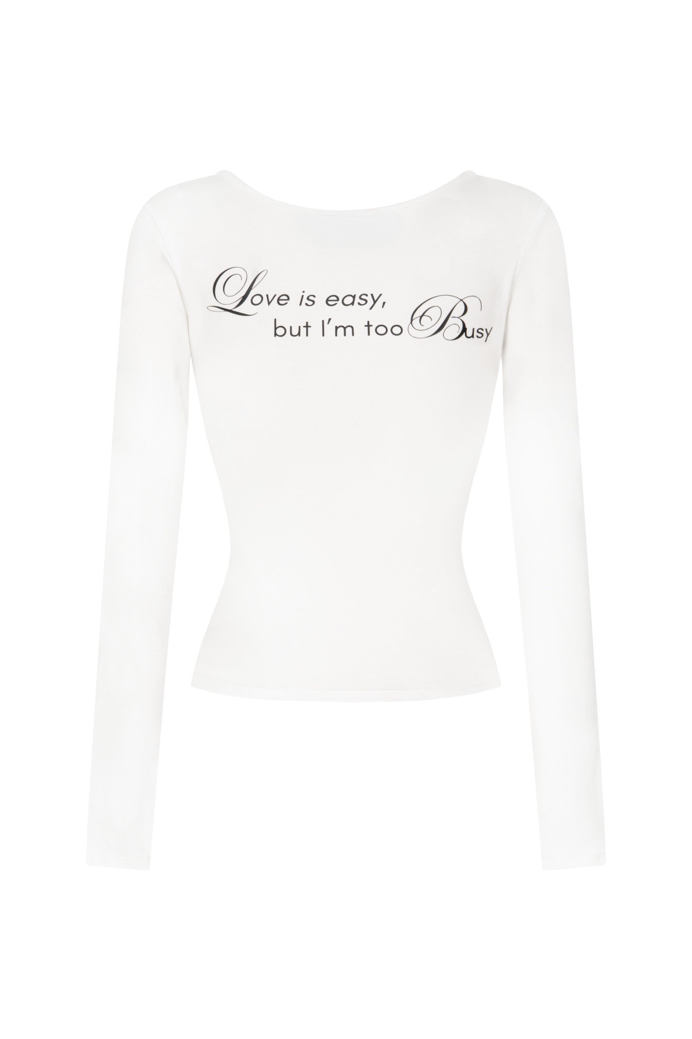 "EZBUSY" LONG SLEEVE SHIRT